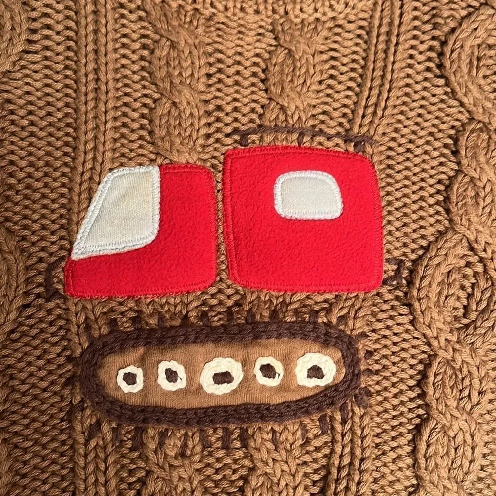 Gymboree Snow Plow 2005 Sweater, Matching Hat‎ & Pants 18-24 months